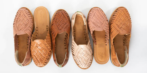 Handmade Mexican Leather Shoes - Fine, Artisanal, Unique Huaraches –  ShopSOLS