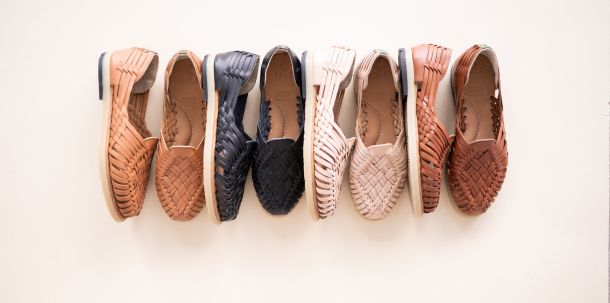 Handmade Mexican Leather Shoes Fine Artisanal Unique Huaraches